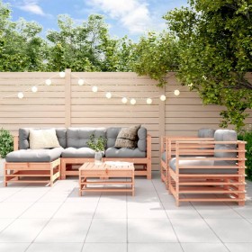 Garden furniture set 7 pieces solid wood Douglas fir by , Garden sets - Ref: Foro24-3186240, Price: 435,91 €, Discount: %