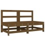 Garden furniture set 8 pieces solid honey brown pine wood by , Garden sets - Ref: Foro24-3186455, Price: 486,26 €, Discount: %