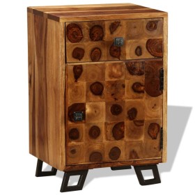 Solid sheesham wood bedside table 37x30x54 cm by vidaXL, Nightstands - Ref: Foro24-243967, Price: 127,81 €, Discount: %