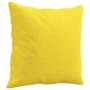 Sofá de 3 plazas con cojines tela amarillo claro 180 cm de , Sofás - Ref: Foro24-3200922, Precio: 278,81 €, Descuento: %