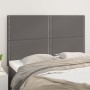 Kopfteile 4 Einheiten graues Kunstleder 72x5x78/88 cm von , Kopf- und Fußteile - Ref: Foro24-3116286, Preis: 123,99 €, Rabatt: %