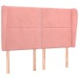 Headboard with pink velvet ears 147x23x118/128 cm by , Headboards and footboards - Ref: Foro24-3117869, Price: 118,99 €, Disc...