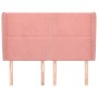 Headboard with pink velvet ears 147x23x118/128 cm by , Headboards and footboards - Ref: Foro24-3117869, Price: 118,99 €, Disc...