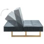 Dark gray fabric sofa bed by vidaXL, Sofas - Ref: Foro24-247028, Price: 220,99 €, Discount: %