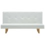 White Faux Leather Sofa Bed by vidaXL, Sofas - Ref: Foro24-247027, Price: 308,60 €, Discount: %