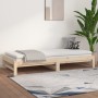 Sofá cama extraíble madera maciza de pino 2x(90x200) cm de , Camas y somieres - Ref: Foro24-820427, Precio: 121,76 €, Descuen...