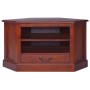 Mueble de TV de esquina madera maciza de caoba marrón de , Muebles TV - Ref: Foro24-288859, Precio: 170,39 €, Descuento: %