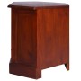 Mueble de TV de esquina madera maciza de caoba marrón de , Muebles TV - Ref: Foro24-288859, Precio: 170,39 €, Descuento: %