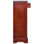 Cajonera clásica madera de caoba maciza marrón 45x35x100 cm de , Cajoneras - Ref: Foro24-288865, Precio: 227,06 €, Descuento: %