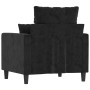 Black velvet armchair 60 cm by , Sofas - Ref: Foro24-359288, Price: 162,33 €, Discount: %