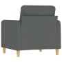 Sillón de tela gris oscuro 60 cm de , Sofás - Ref: Foro24-359463, Precio: 161,96 €, Descuento: %