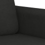 2-seater black fabric sofa 140 cm by , Sofas - Ref: Foro24-359482, Price: 230,67 €, Discount: %