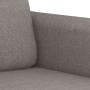 Sofa set with cushions 2 pieces taupe gray fabric by , Sofas - Ref: Foro24-3202125, Price: 498,54 €, Discount: %