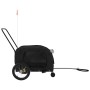 Pet Bicycle Trailer Iron Oxford Cloth Black by , pet strollers - Ref: Foro24-93905, Price: 99,14 €, Discount: %