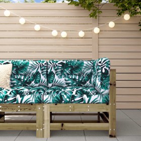 Garden corner sofa impregnated solid wood by , Modular outdoor sofas - Ref: Foro24-825610, Price: 61,99 €, Discount: %