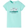 Camiseta infantil verde menta claro 128 de , Camisetas para niños - Ref: Foro24-11097, Precio: 8,06 €, Descuento: %