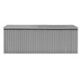 Caseta de jardín metal gris 257x489x181 cm de vidaXL, Cobertizos - Ref: Foro24-143349, Precio: 675,14 €, Descuento: %