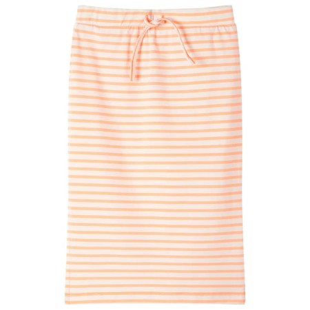 Falda recta infantil con rayas naranja fluorescente 140 de , Pantalones de niños - Ref: Foro24-10928, Precio: 10,99 €, Descue...