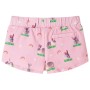 Pantalones cortos infantiles con cordón rosa claro 140 de , Pantalones de niños - Ref: Foro24-10963, Precio: 9,51 €, Descuent...