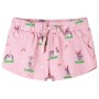 Pantalones cortos infantiles con cordón rosa claro 116 de , Pantalones de niños - Ref: Foro24-10961, Precio: 9,51 €, Descuent...