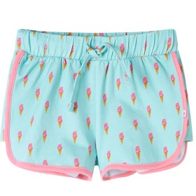 Children's shorts with light mint drawstring 140 by , kids pants - Ref: Foro24-11408, Price: 12,99 €, Discount: %