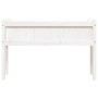 Planter with solid white pine wood legs 110x31x70 cm by , Pots and planters - Ref: Foro24-837566, Price: 75,96 €, Discount: %