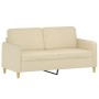 2-Sitzer-Sofa aus cremefarbenem Stoff, 140 cm von , Sofas - Ref: Foro24-359480, Preis: 231,21 €, Rabatt: %