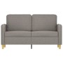 2-seater sofa in taupe gray fabric 120 cm by , Sofas - Ref: Foro24-359477, Price: 233,89 €, Discount: %