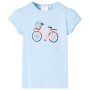 Hellblaues Kinder-T-Shirt 116 von , Kinder-T-Shirts - Ref: Foro24-11076, Preis: 8,28 €, Rabatt: %