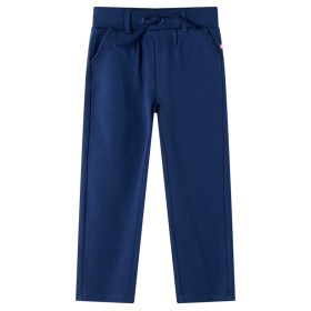 Children's pants with navy blue drawstring 92 by , kids pants - Ref: Foro24-13569, Price: 9,99 €, Discount: %