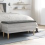 Sonoma gray engineered wood storage bench 102x42x46 cm by , Benches for halls and storage - Ref: Foro24-835087, Price: 91,71 ...