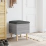 Sonoma gray engineered wood storage bench 42x42x46 cm by , Benches for halls and storage - Ref: Foro24-835066, Price: 53,52 €...