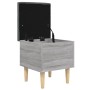 Sonoma gray engineered wood storage bench 42x42x46 cm by , Benches for halls and storage - Ref: Foro24-835066, Price: 53,52 €...