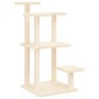 Cat scratching posts with cream platforms 98.5 cm by , Cat furniture - Ref: Foro24-172106, Price: 45,08 €, Discount: %