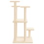 Cat scratching posts with cream platforms 98.5 cm by , Cat furniture - Ref: Foro24-172106, Price: 45,08 €, Discount: %