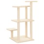 Cat scratching posts with cream platforms 98.5 cm by , Cat furniture - Ref: Foro24-172106, Price: 45,08 €, Discount: %