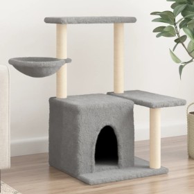 Cat scratching post with light gray sisal posts 83 cm by , Cat furniture - Ref: Foro24-172110, Price: 36,49 €, Discount: %