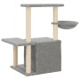 Cat scratching post with light gray sisal posts 83 cm by , Cat furniture - Ref: Foro24-172110, Price: 36,49 €, Discount: %