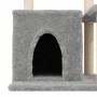 Rascador para gatos con postes de sisal gris claro 83 cm de , Mobiliario para gatos - Ref: Foro24-172110, Precio: 36,49 €, De...