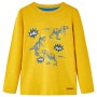 Children's long-sleeved t-shirt in ocher color 104 by , Kids T-shirts - Ref: Foro24-13245, Price: 8,99 €, Discount: %