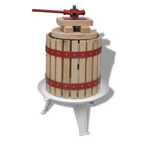 Wine and fruit press 12 L by vidaXL, wine production - Ref: Foro24-142792, Price: 88,64 €, Discount: %