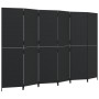 6-panel black synthetic rattan screen by , Room dividers - Ref: Foro24-365352, Price: 255,27 €, Discount: %