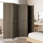 5-panel gray synthetic rattan screen by , Room dividers - Ref: Foro24-365350, Price: 222,25 €, Discount: %