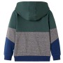 Sudadera infantil con capucha y cremallera verde oscuro 116 de , Camisetas para niños - Ref: Foro24-13086, Precio: 13,53 €, D...