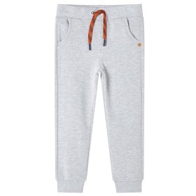 Gray mélange children's sweatpants 92 by , kids pants - Ref: Foro24-12799, Price: 10,07 €, Discount: %