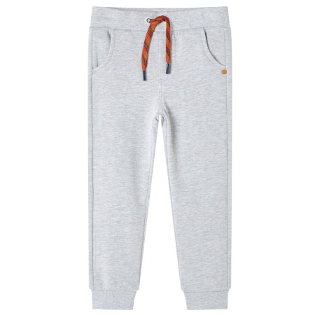 Gray mélange children's sweatpants 92 by , kids pants - Ref: Foro24-12799, Price: 10,07 €, Discount: %