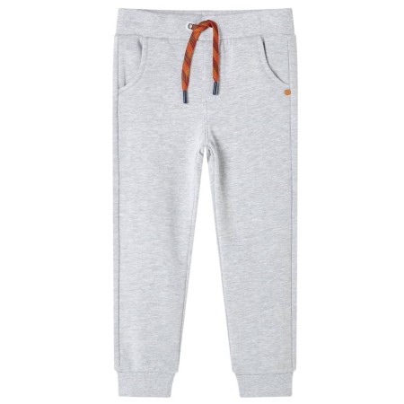 Pantalones de chándal infantiles gris mélange 104 de , Pantalones de niños - Ref: Foro24-12800, Precio: 11,99 €, Descuento: %