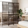 Brown synthetic rattan 3-panel screen by , Room dividers - Ref: Foro24-365373, Price: 93,32 €, Discount: %