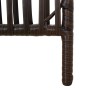 Brown synthetic rattan 3-panel screen by , Room dividers - Ref: Foro24-365373, Price: 93,32 €, Discount: %