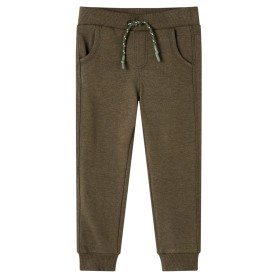 Pantalón de chándal infantil caqui mélange 92 de , Pantalones de niños - Ref: Foro24-12744, Precio: 12,99 €, Descuento: %